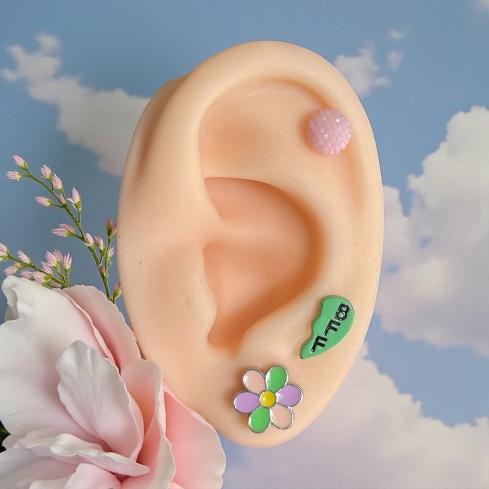 Cat & Jack NWT BFF Stud Earrings Set CC